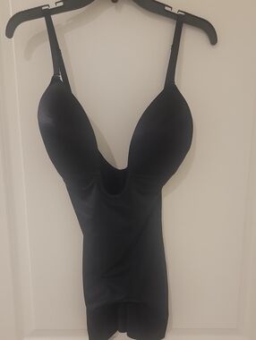 SPANXshape® Suit Your FancyPlunge Low-Back Mid-Thigh Bodysuit